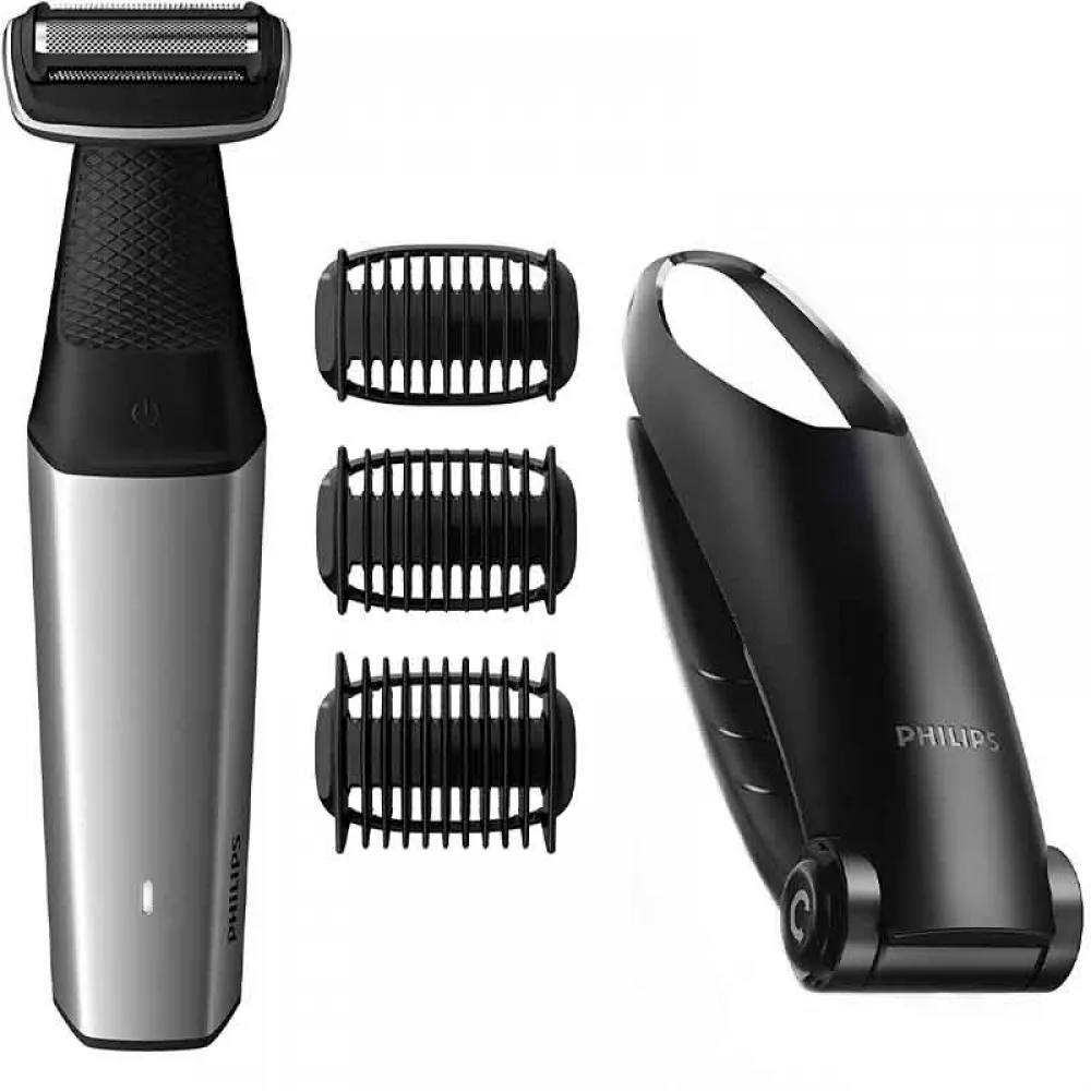 Philips Series 5000 Showerproof Body Groomer With Skin Comfort System With 3 Combs And Back Attachment - Bg5020/13