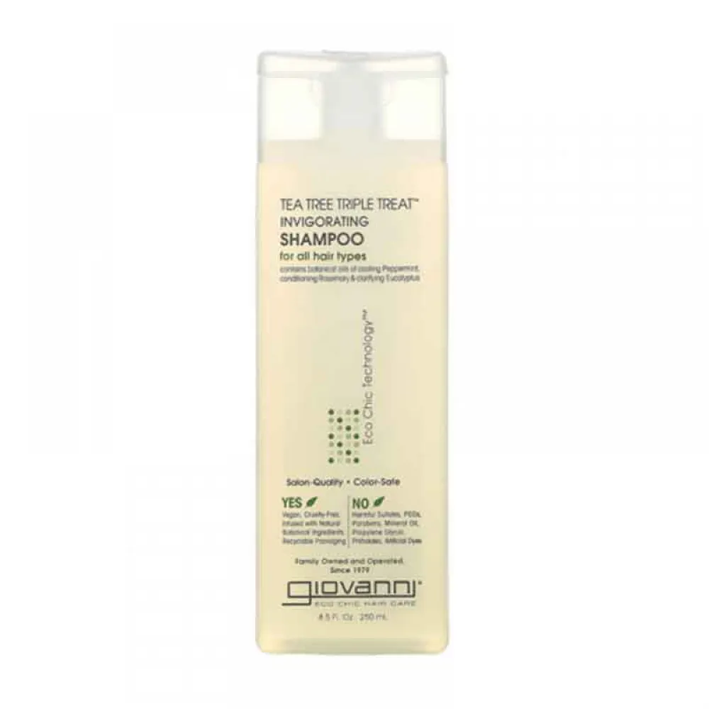 Giovanni Tea Tree Triple Treat Shampoo - 250ml
