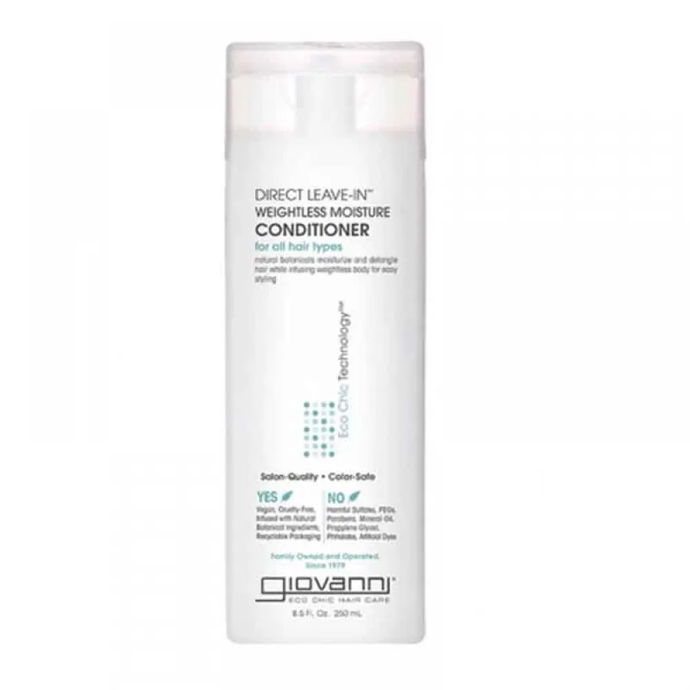 Giovanni Direct Leave In Weightless Moisture Conditioner -250ml