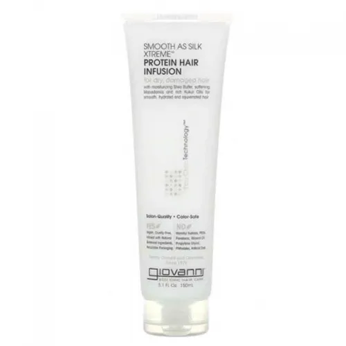بروتين الشعر سموث آز سيلك إكستريم للشعر الجاف والتالف من جيوفاني - 150مل