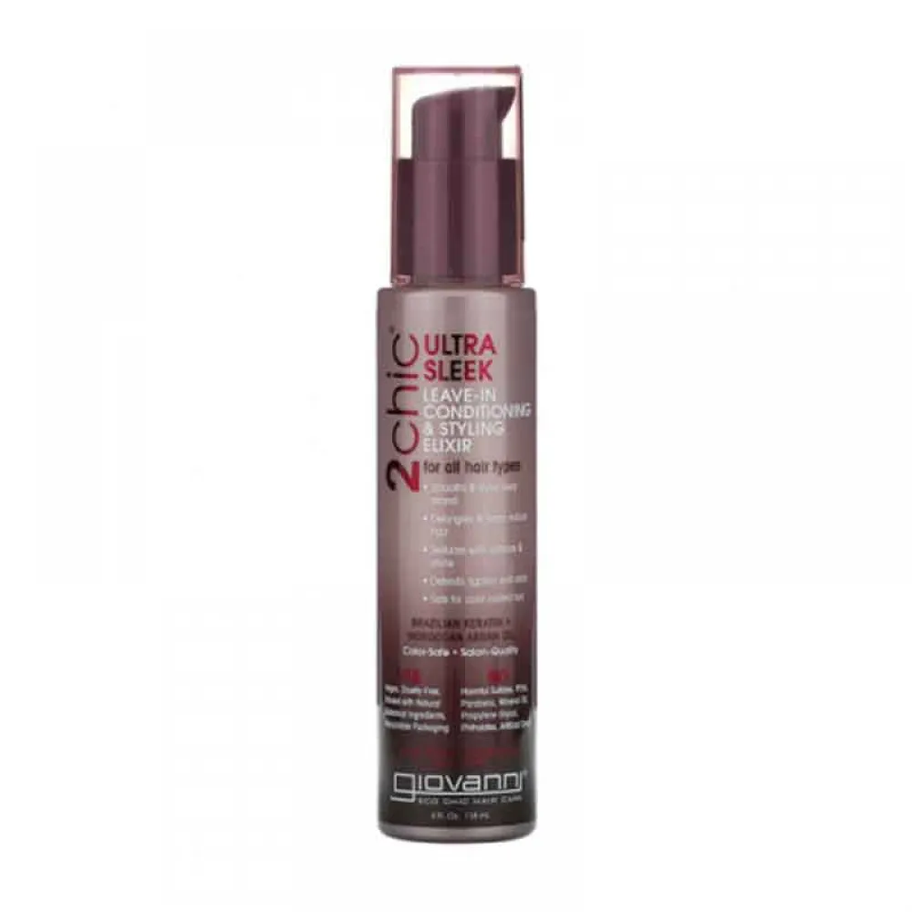 Giovanni 2Chic Ultra Sleek Leave-In Conditioning & Styling Elixir - 118ml