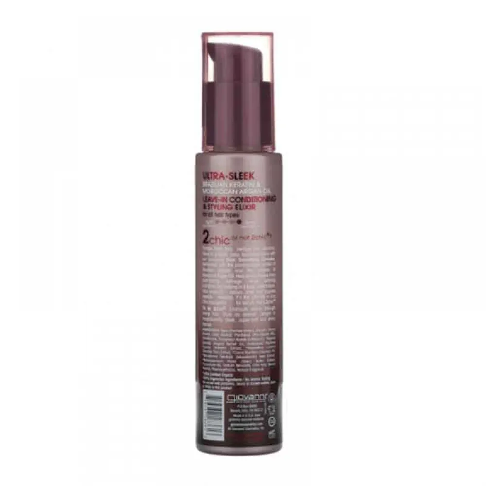 Giovanni 2Chic Ultra Sleek Leave-In Conditioning & Styling Elixir - 118ml