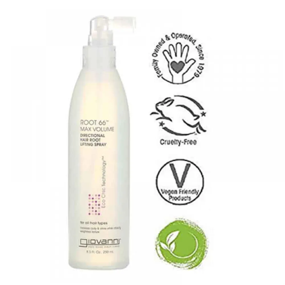 Giovanni Root 66 Max Volume Directional Hair Root Lifting Spray - 250ml