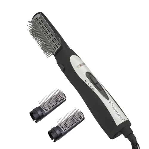 2-Piece Hair Styler From Poland Laura BA-2030, 1200 Watt Black/ White