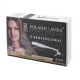 Boland Laura hair dryer, black and gray, two brushes