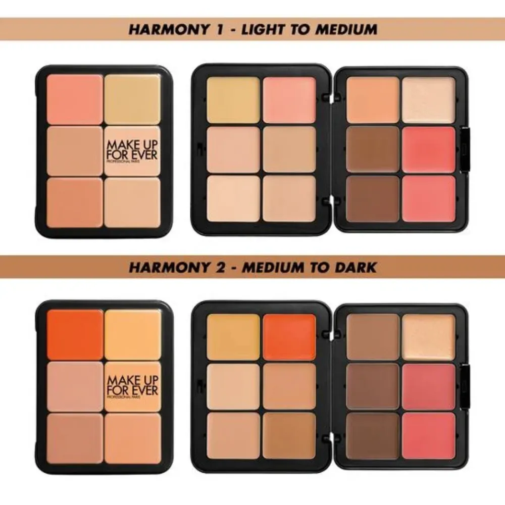 Make Up For Ever HD Skin Face Palette - Harmony 1