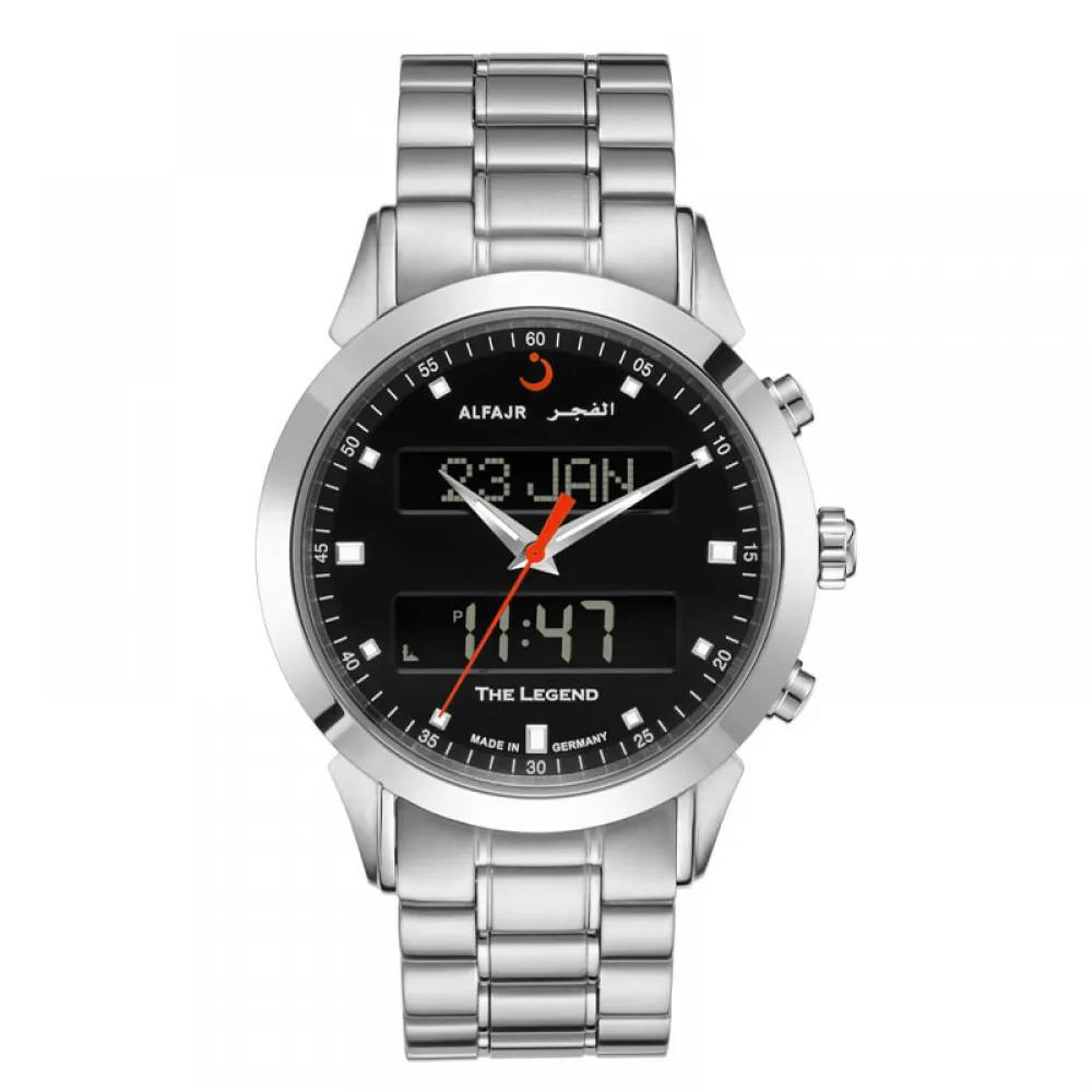 The Legend Alfajer watch   steel case