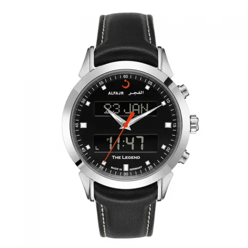 The Legend Alfajer watch  Leather strap 