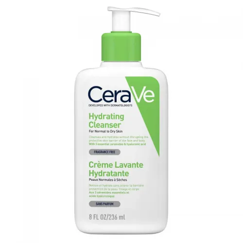 CeraVe Hydrating Cleanser For Dry Skin - 236 ml
