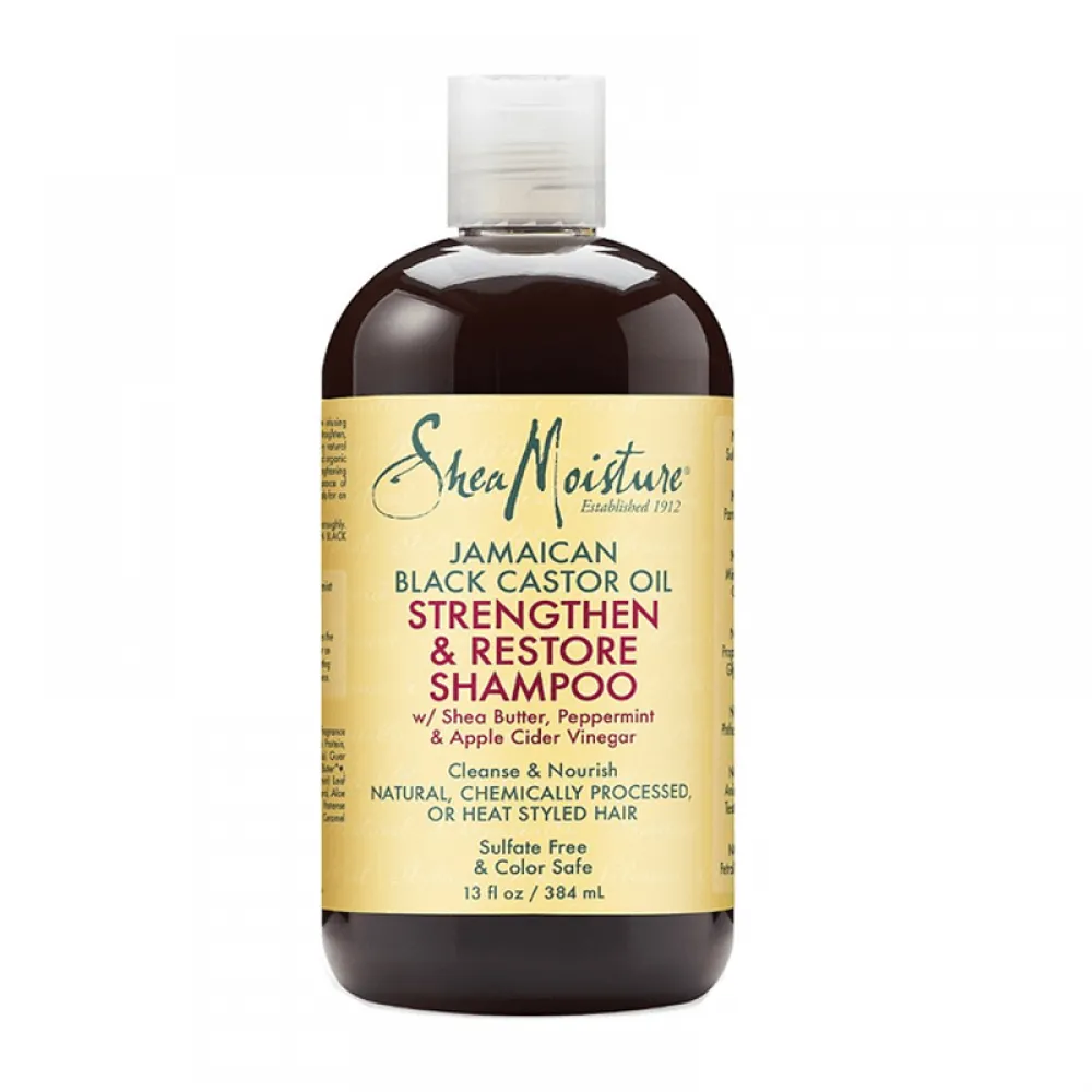 Shea Moisture Jamaica Black Castor Oil Strengthen& Restore Shampoo - 384ml