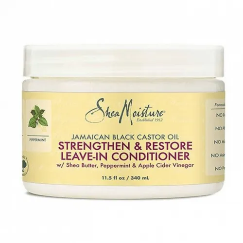 Shea Moisture Jamaican Black Castor Oil Strengthen & Restore Leave In Conditioner - 340ml