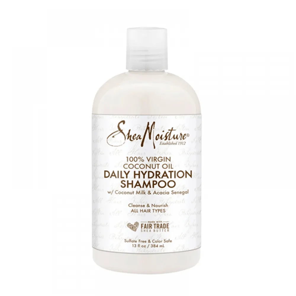 Shea Moisture 100% Virgin Coconut Oil Daily Hydration Shampoo - 384ml
