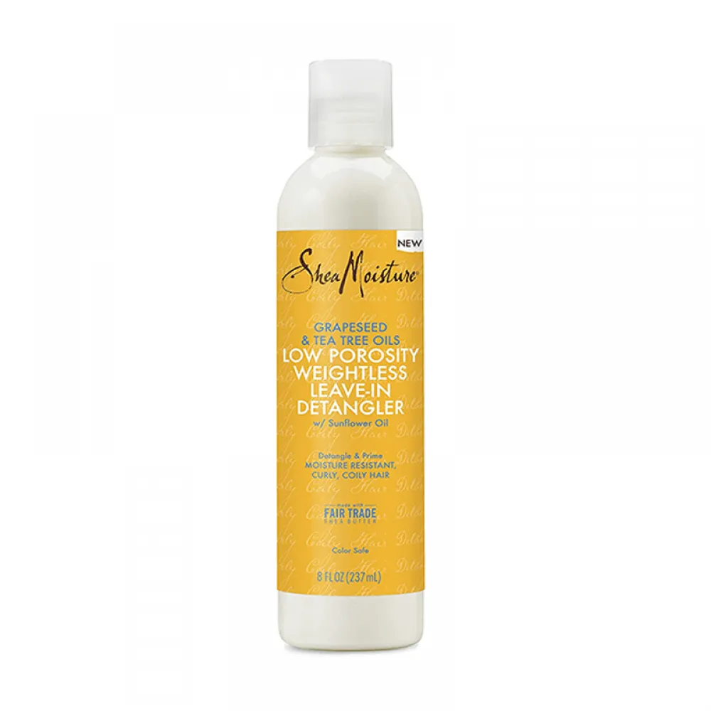 Shea Moisture Low Porosity Weightless Leave In Detangler - 237ml