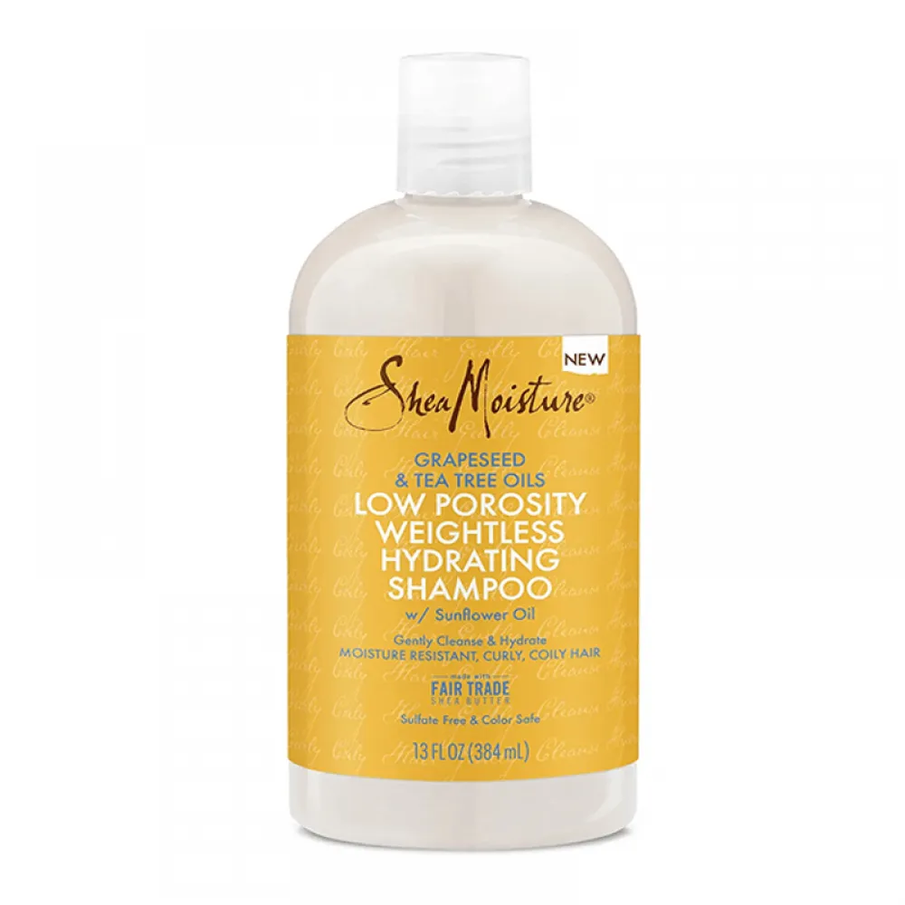 Shea Moisture Low Porosity Weightless Hydrating Shampoo - 384ml