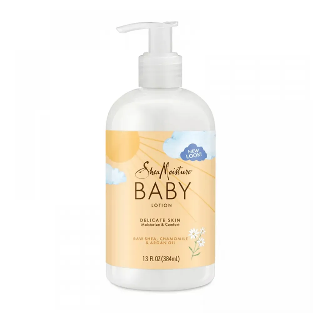 Shea Moisture Baby Lotion Raw Shea + Chamomile & Argan Oil 384ml