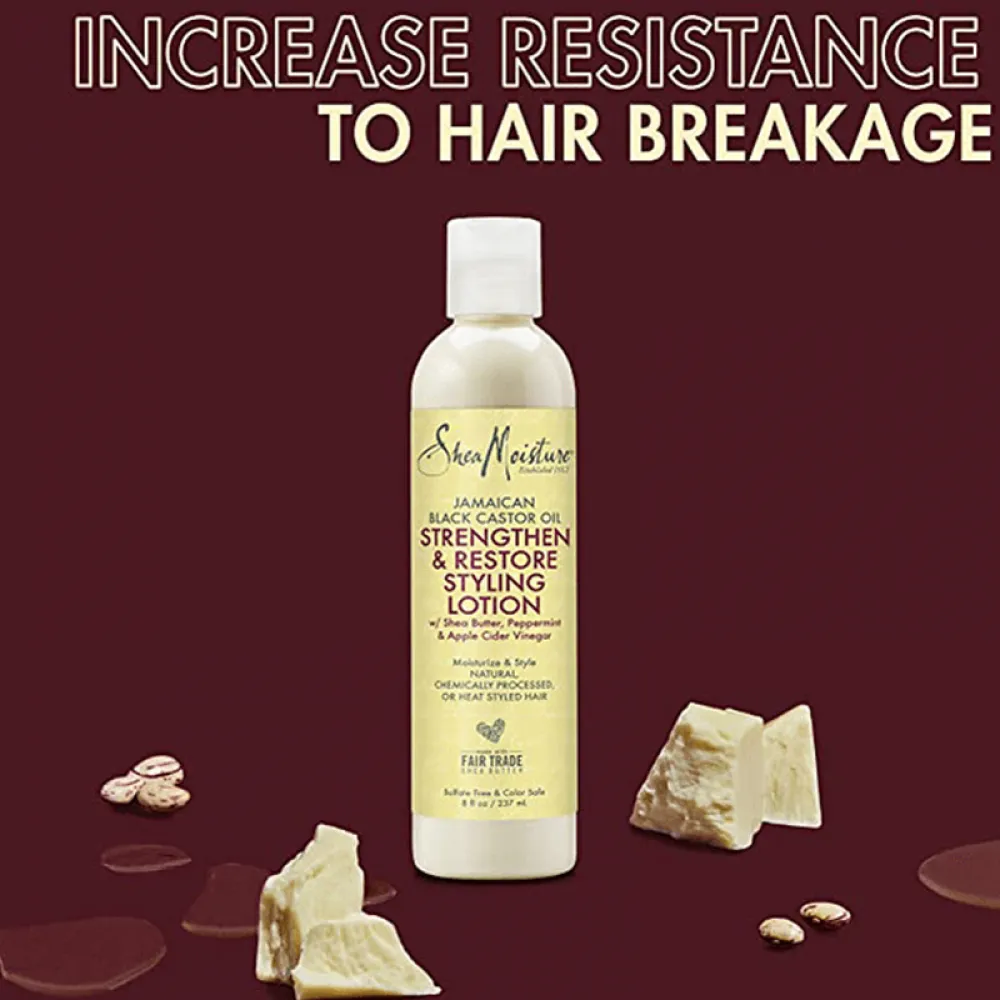 Shea Moisture Jamaican Black Castor Oil Strengthen & Restore Styling Lotion - 237ml