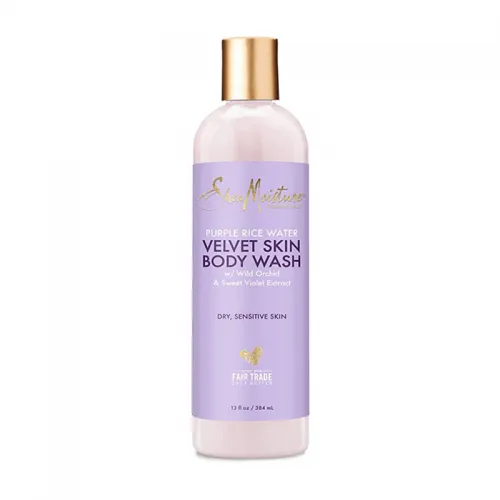 Shea Moisture Purple Rice Water Velvet Skin Body Wash - 384ml