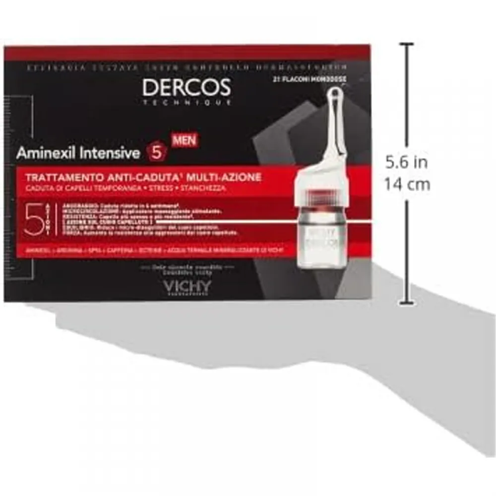Vichy Dercos Aminexil Clinical 5 Men 21 Monodoses