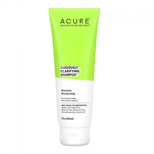 Acure Curiously Clarifying Shampoo Lemongrass & Argan - 236ml