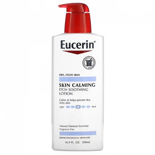 Eucerin Skin Calming Lotion for Dry Itchy Skin - 500ml