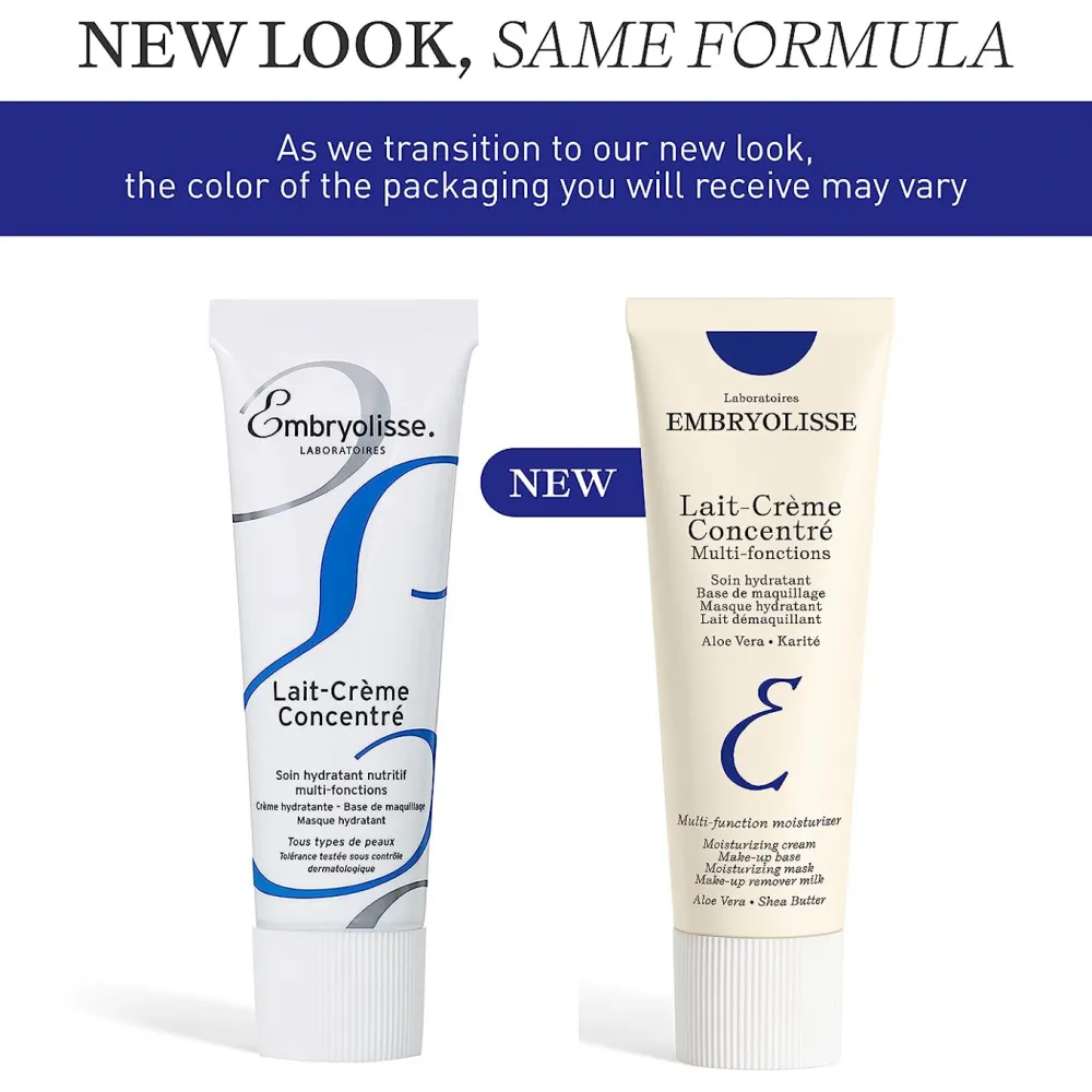 Embryolisse Lait-Crème Concentré, Face Cream and Makeup Primer, 1.01 Fl Oz