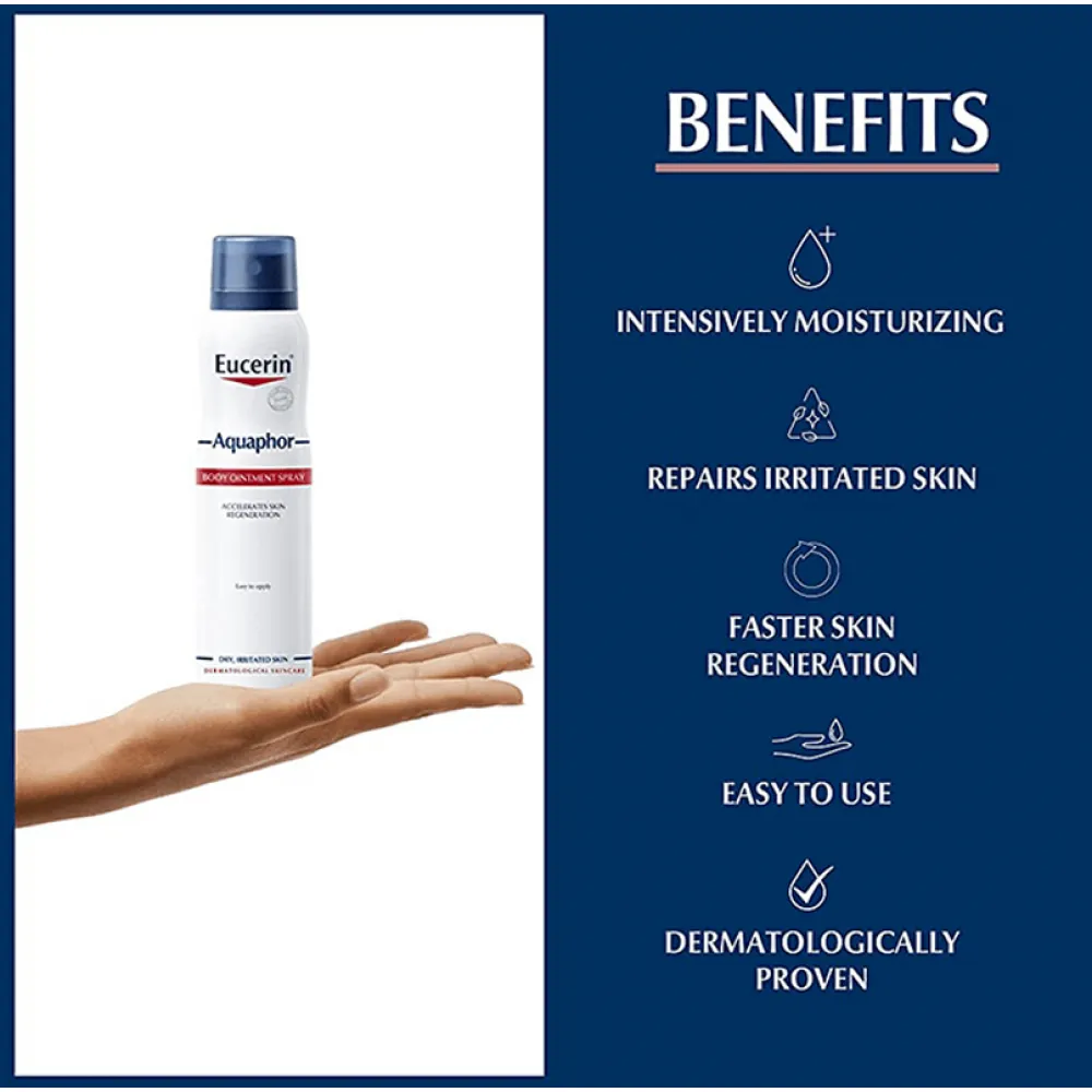 Eucerin Aquaphor Ointment Body Spray - 250ml