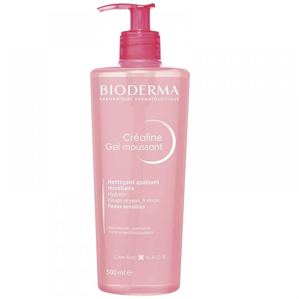Bioderma Pink gel mousse 500ml crealine