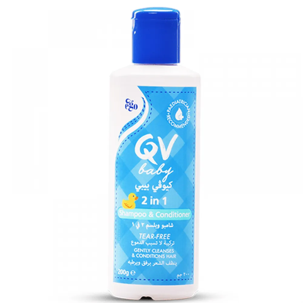 QV Baby 2 In 1 Shampoo & Conditioner - 200g