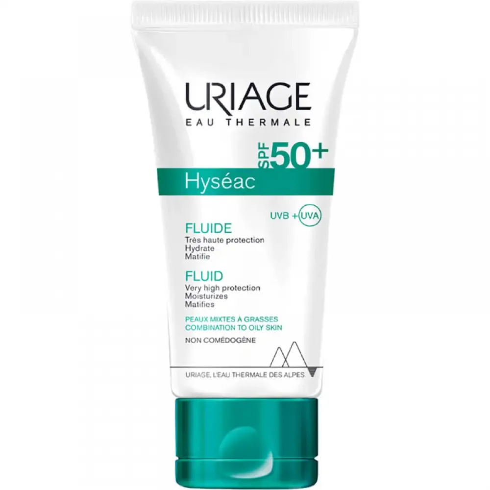 Uriage Hyseac Fluide Sunscreen SPF 50 - 50ml