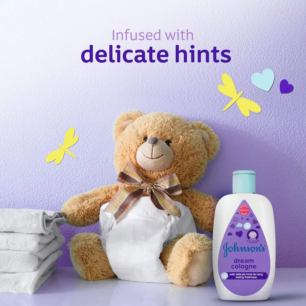 JOHNSON’S Baby Cologne, Dream, 100ml