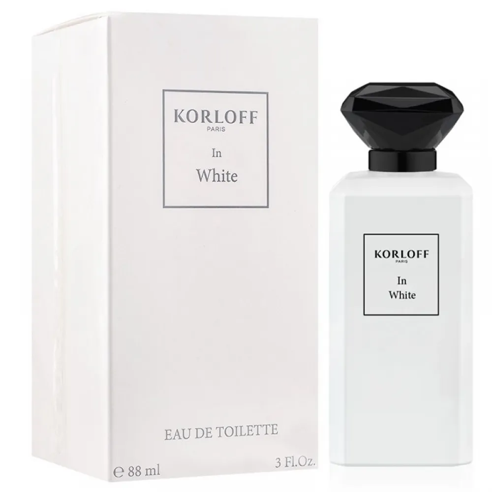 Korloff In White Eau De Toilette, For Men, 88ml