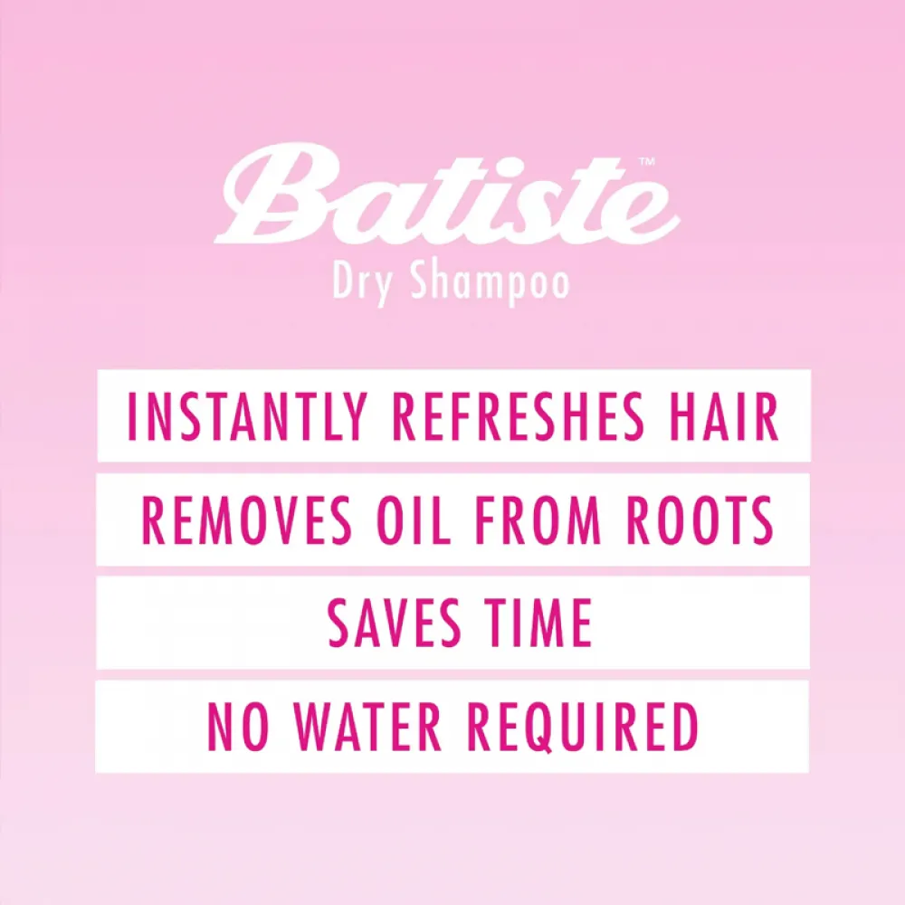 BATISTE, DRY SHAMPOO, BLUSH, FLIRTY FLORAL - 200 ML