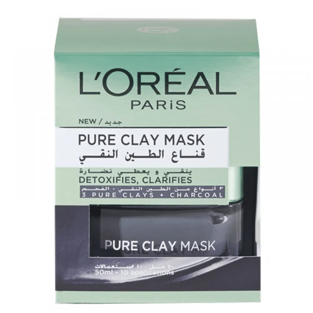 Loreal Paris Pure Clay Detox Face Mask - 50 ml