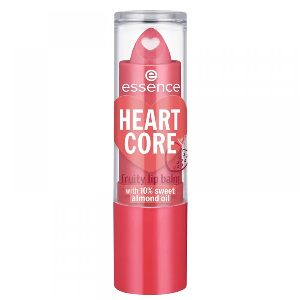Essence Heart Core Fruity Lip Balm Sweet Strawberry 02