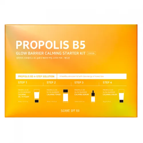 Propolis and Vitamin B5 complex to lighten and protect the skin