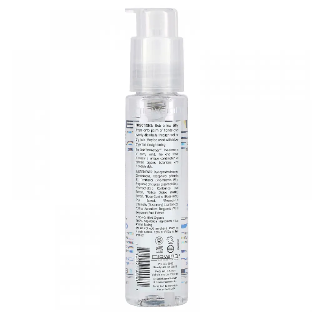 Giovanni, Frizz Be Gone, Super Smoothing, Anti-Frizz Hair Serum, 2.75 fl oz (81 ml)