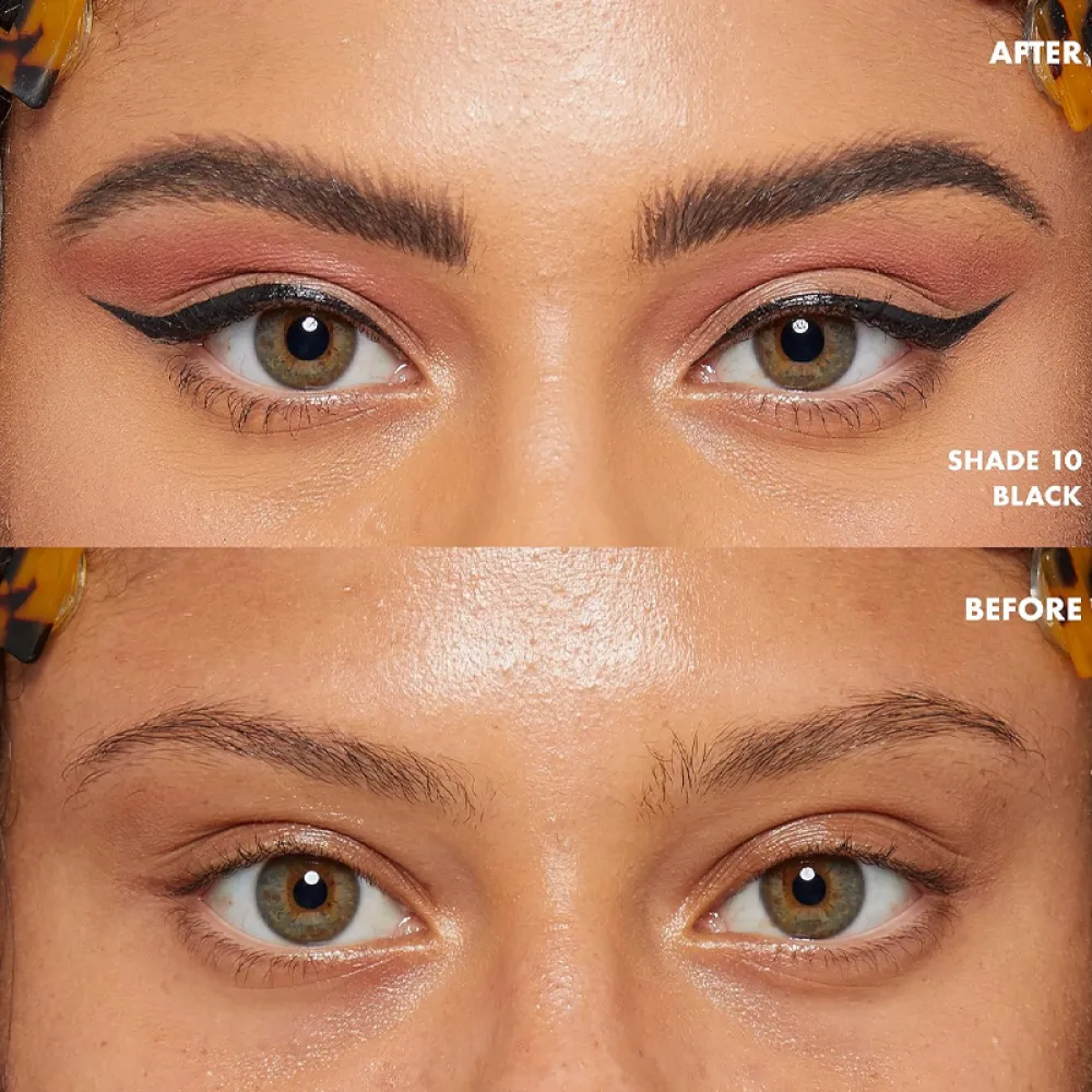 Nyx liquid eyebrow pencil micro black 10