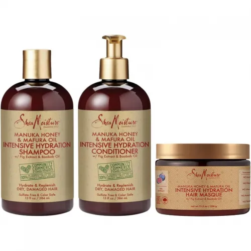 SheaMoisture Hydrate , Replenish Shampoo, and Conditioner 