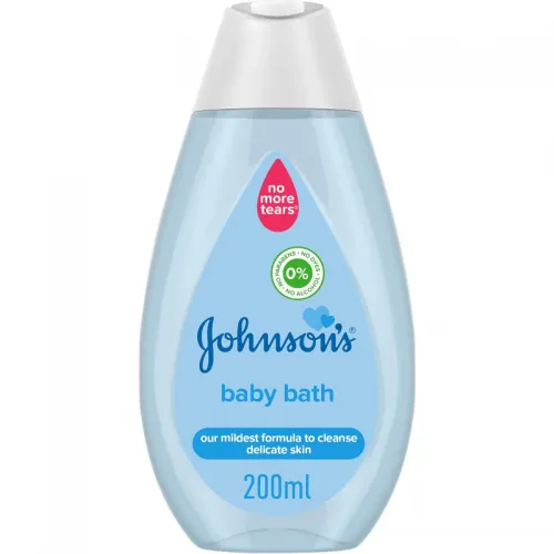 جونسون بيبي سائل استحمام ، 200مل، غسول استحمام لطيف للأطفال