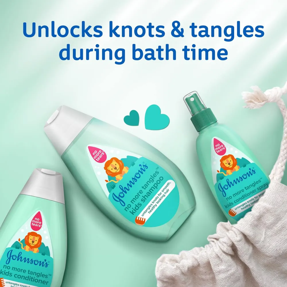 Johnson's Kids Shampoo - No More Tangles, 300ml