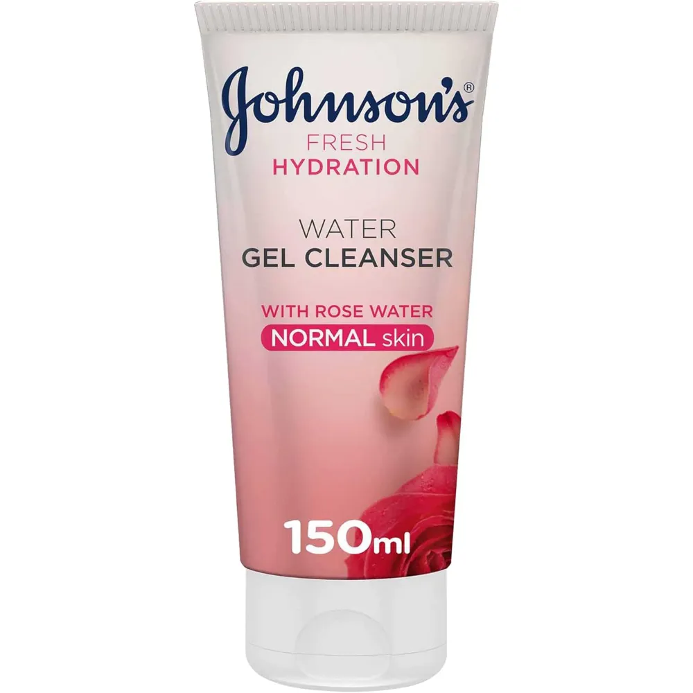 Johnsons Fresh Hydration Water Gel Cleanser With Rose Water - 150ml