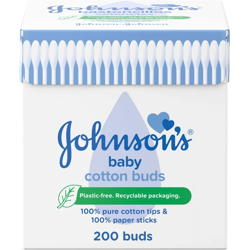 Johnson’S Baby Cotton Buds, Box Of 200 Sticks