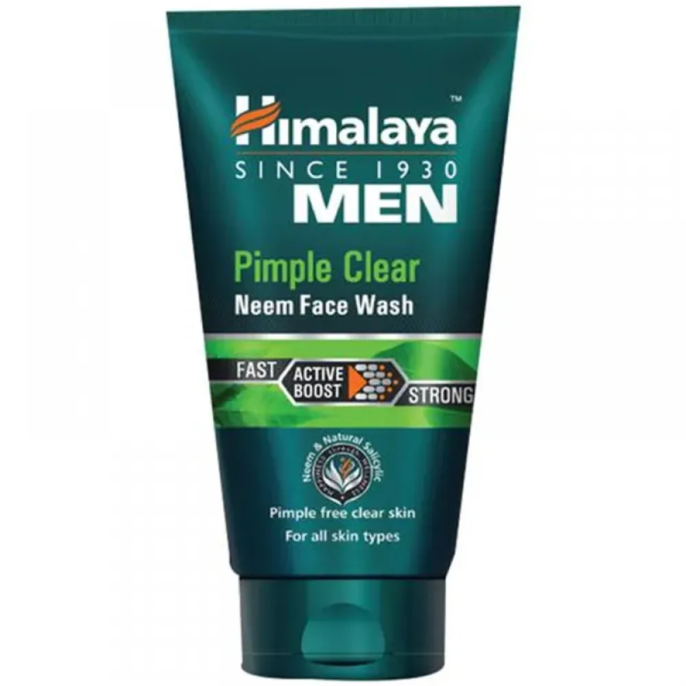 Himalaya Men Pimple Clear Neem Face Wash, 100 ml