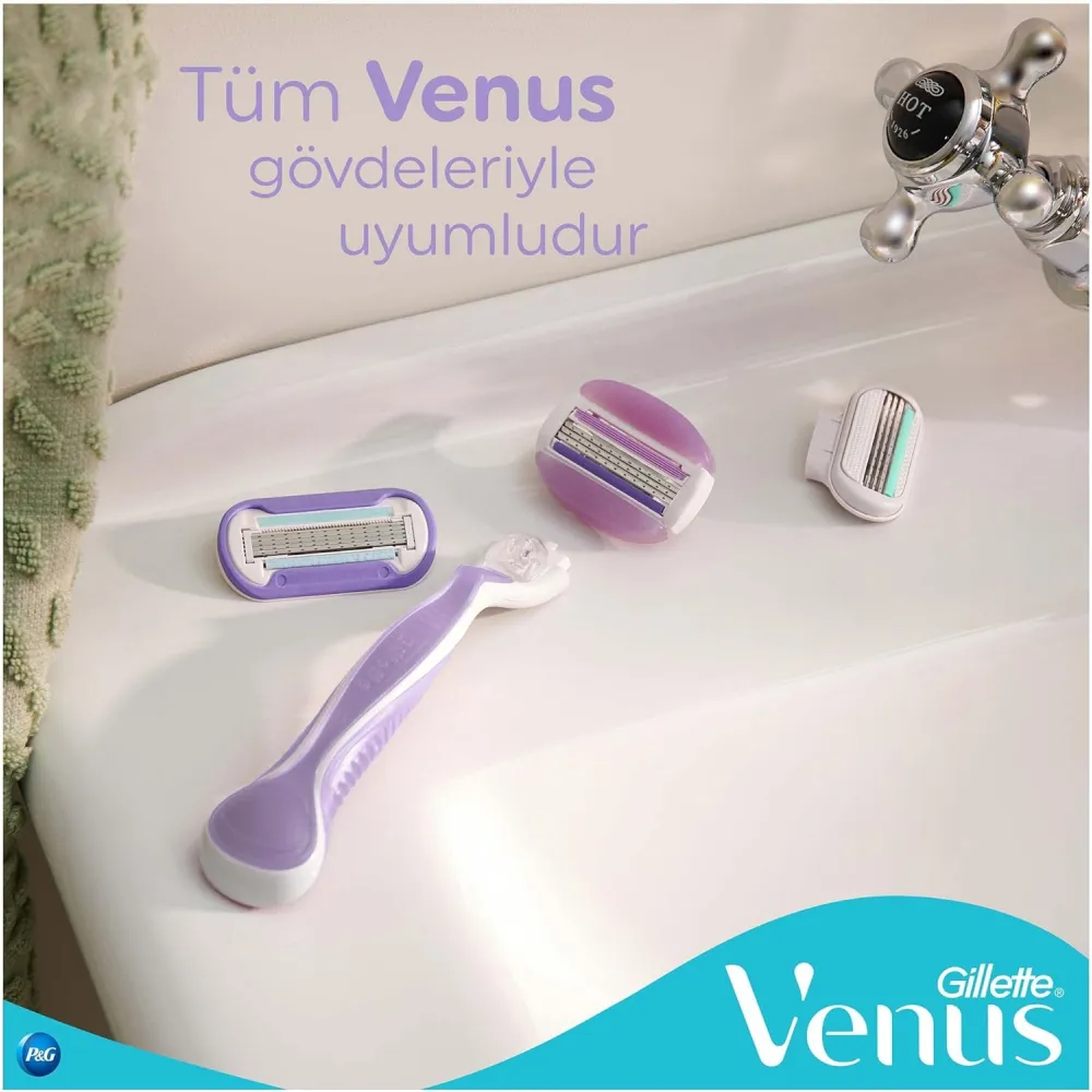 Gillette Venus Breeze Women Razor With 2 Refill Blades