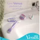 Gillette Venus Breeze Women Razor With 2 Refill Blades