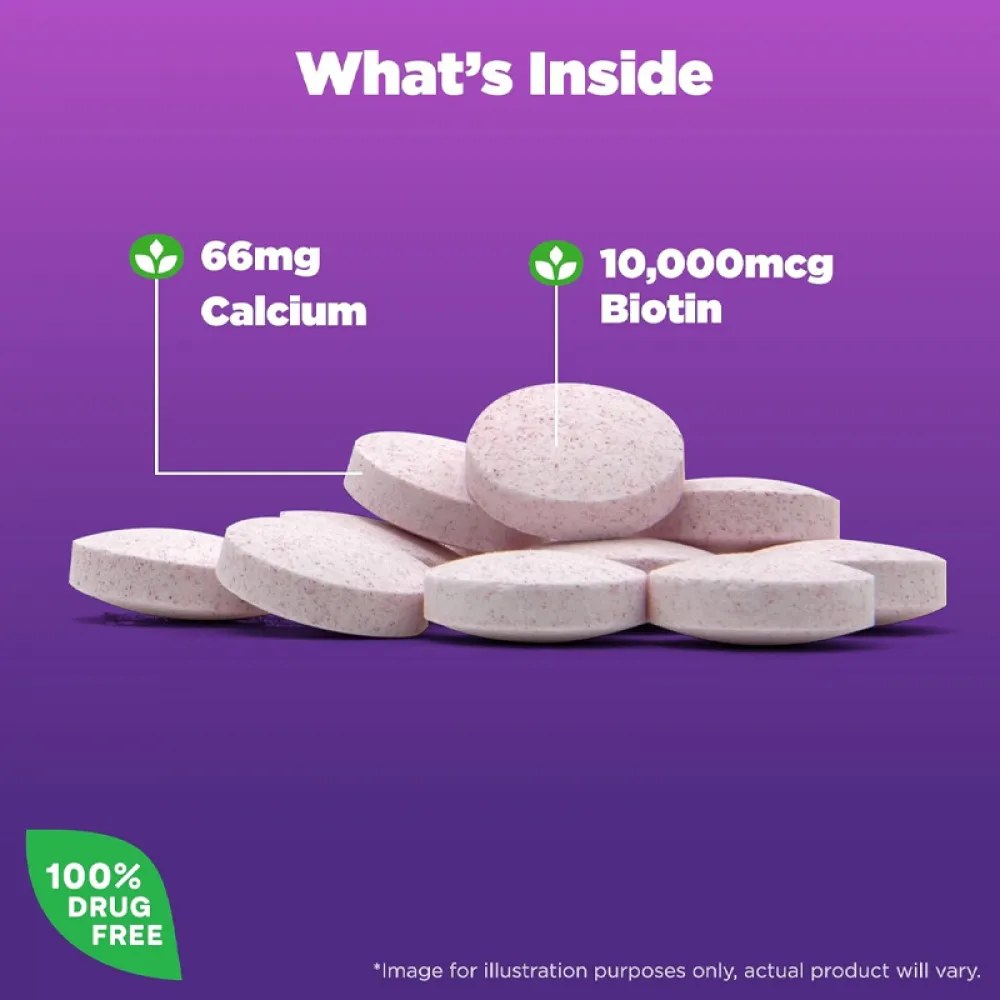 Natrol, Biotin, Maximum Strength, 10,000 mcg, 100 Tablets