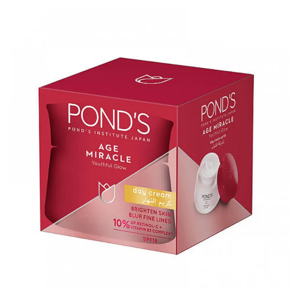 POND’S Age Miracle Day Cream & Anti Wrinkle Cream with SPF 18, 50g