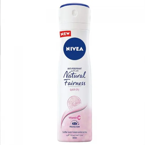 Nivea Natural Fairness Deodorant Spray For Women - 150ml