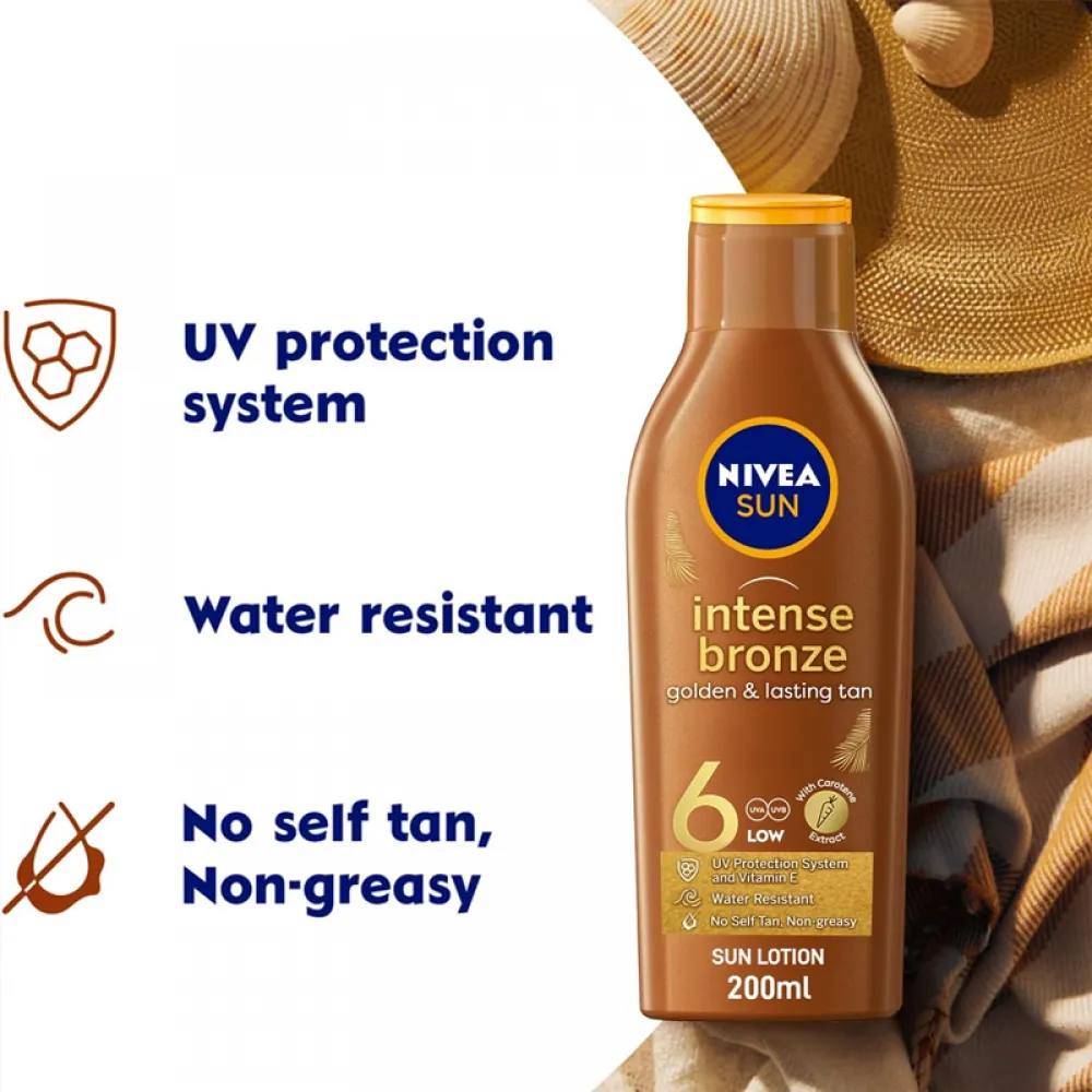 SUN Tanning Lotion Carotenne With Vitamine E SPF 6 - 200ml