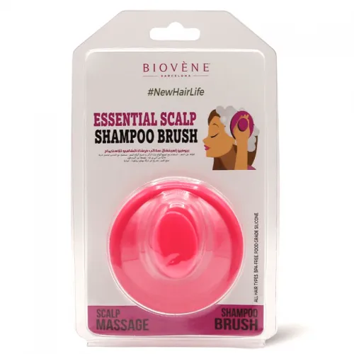 فرشاة الشامبو لفروة الرأس من بيوفين - زهري